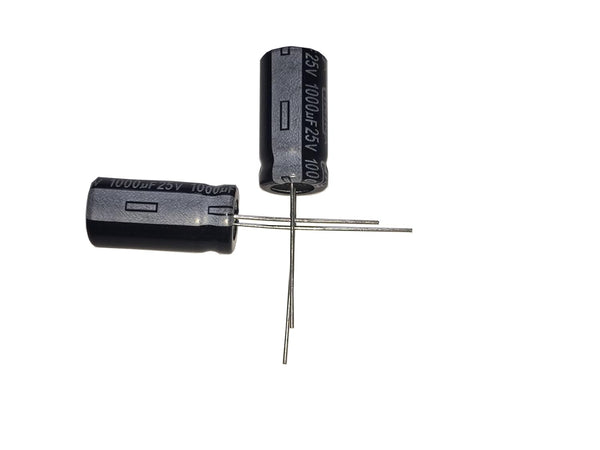 20 PCS Aluminum Electrolytic Capacitors 1000uF 25V 10X20 +/-20% -40-+105?
