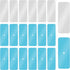 Tucnoeu 20pcs Under Cabinet Light Adhesive Magnetic Strips, Replacement Metal Strips for Magnets