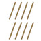 uxcell 8pcs Fully Threaded Rods 5/16x3-3/4", Carbon Steel Long Threaded Screws for Furniture and Railing Assembly.
