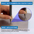 Spring Nail Set, 4pcs Dual Head Nail Setter and Hammerless Door Hinge Pin Removal Tool