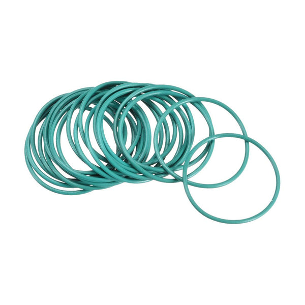 uxcell Fluorine Rubber O-Rings, 18mm OD, 16mm ID, 1mm Width, FKM Seal Gasket for Machinery Plumbing