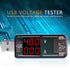 Taidda USB Tester, Multimeter Charger, USB Color LCD Voltmeter Ammeter Current Meter for Most Applications