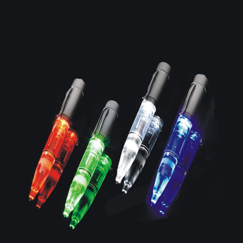 Penyeah Pen Light - LED Pen with Light, Light Up Penlight for Night Writing Ballpoint Pen for Night Writer -Replacement Accessorries Included 4 PK -(1White+1Red+1Green+1Blue) by Penyeah