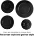 Btgghytr Set Set Oven Burners Flame Cover Burners And Flame Caps Stove Lid Replacement Metal Cookware Hat For Kitchen