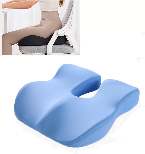 Aeveot Memory Foam Seat Cushion Coccyx Cushion Ergonomic Chair Cushions for Car Seat