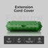 WELKIN 1-Pack Outdoor Extension Cord Cover, Water-Resistant Electrical Connection Box, Fits AWG12-18 Cords, Protects Outdoor Outlets, Plugs, Sockets, Holiday String Lights, Power Tools (Green)