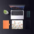 Garden Blooming Flowers Mouse Pad, Colourful Wildflowers Floral Mouse Mat with Waterproof Anti Slip Rubber Mousepad