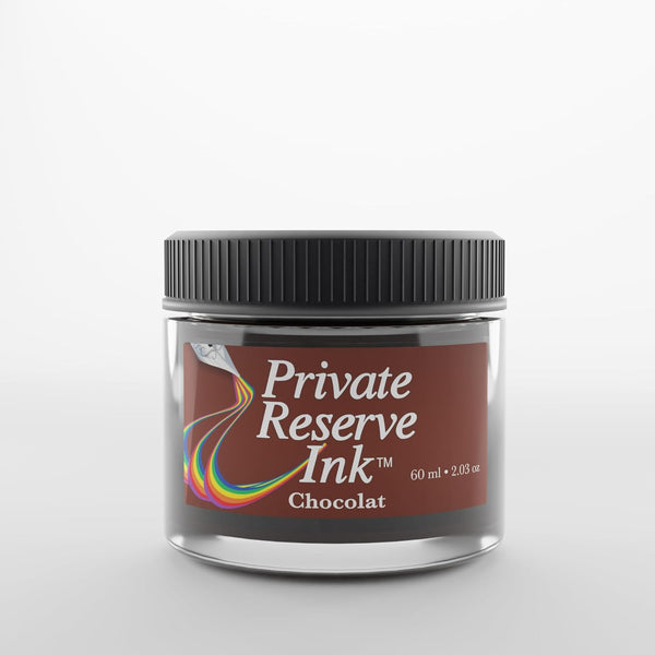 Private Reserve Ink Chocolat Premium 60ml Fountain Pen Ink Bottle | Warm