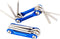 Folding Allen Wrench Set - Multifunction Portable Hex Key Set for Repairing Road and Mountain Bikes (6 in 1)