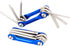 Folding Allen Wrench Set - Multifunction Portable Hex Key Set for Repairing Road and Mountain Bikes (6 in 1)