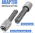 Mesee 5 Pieces SDS-Plus Shank Drill Chuck Adapters, SDS PLUS to 1/4" Hex Socket Adapter Converter for Electric Hammer