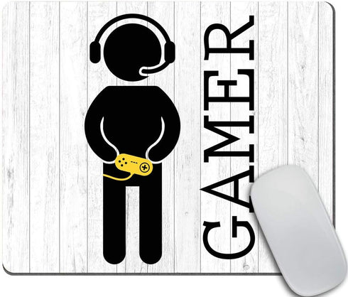 Custom Gaming Mouse Pad, Rectangle Non-Slip Rubber Mouse Mat