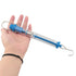 2PCS 1000g/10N Capacity Plastic Tubular Spring Scale with Zeroing Capability, Plastic Body