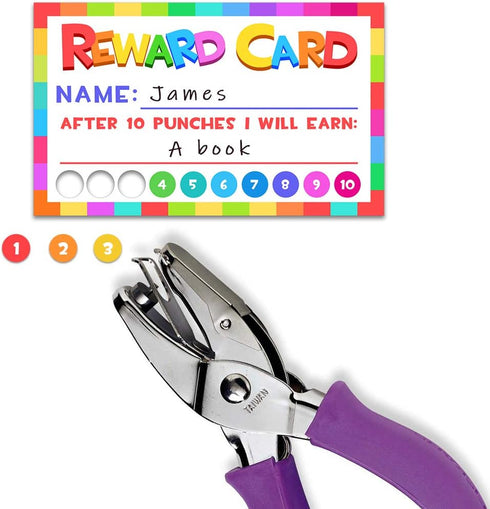 Punch Cards for Classroom, 208 Pack Kids Behavior Reward & Loyalty Cards, Best Behavior Chart