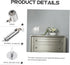 2PCS/Set 3W 8.2in LED Bright Reading Lamp Jewelry Spotlight Mini Floor Lamp Creative Table Lamp Decor for Bedroom