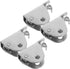 Alipis 4pcs Barber Chair Accessories Replacement Parts Gas Lift Supports for Stylist