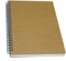 YUREE Spiral Notebook/Spiral Journal, Hardcover Lined Notebook, 140 Pages (70 Sheets), A5, 8.4" x 5.9"