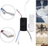 Lioaeust 6-Speed 90-265V(English Ceiling Fan Remote Control Kit with Light Receiver Controller, Frequency Conversion