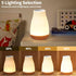 Light,13 5 Dimmable Night RGB Colors & Brightness, USB Rechargeable Desk Lamp, Remote Control Night Light with RGB