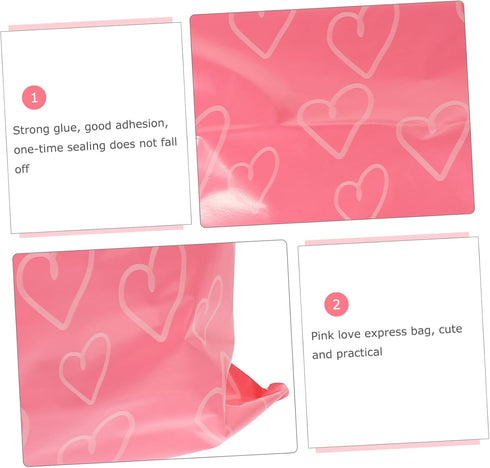 100pcs FOMIYES Self Sealing Menstrual Pouches for Women Sanitary Bags Strong Load Capacity