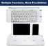 TSJ OFFICE Desktop Whiteboard Dry-Erase Board - Computer Keyboard Stand with Drawer, Desk Organizers for Home, Office,