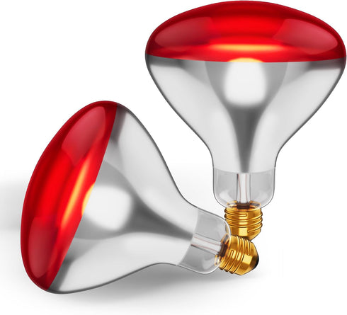 250 W att R40 Incandescent Light Bulbs (2-Pack) - Bathroom Infrared Heat