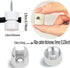 Fixture,6 Pack Swag Hook for Chandelier Ceiling Lights Cable, Lamp Hook for Hanging Pendant Lighting White Modern Swag