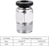 uxcell Pneumatic PTFE Air Tubing Kit with M8 G1/8 Push to Connect Fittings, 4mm OD 2M White