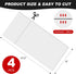 Magnetic Vent Covers, 4 Pack 8" x 15.5" Strong AC Vent Covers for Home Wall, Floor, Ceiling, and RV HVAC Vents