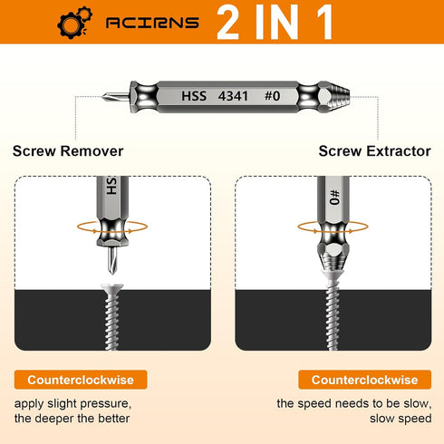 ACIRNS Set,Fathers Damaged Screw Extractor Day Gifts for Dad from Daughter Son,Gifts for Men,Christmas Stocking