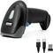 Treamvp 2D Wireless Barcode Scanner, Bluetooth QR Code Reader with 2000mAh Battery, Handheld