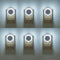 KINUR 6 Pack Night Light, LED Night Lights Plug into wall with