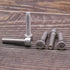 M5-0.8 x 16mm Socket Head Cap Screws Bolts, 304 Stainless Steel, 50 PCS, Allen Socket Hex Drive