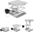Wisamic Lab Jack Scissor Stand Platform 4x4 inches Stainless Steel Lift Stand Table Laboratory Support by Wisamic