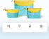 Water-resistant Zipper Pouch, Small Mesh Storage Bag for Travel and Office, Blue