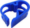 Blue Plastic Tubing Clamps, 0.236-0.472 Inches, Laboratory Tube Pinch Clamps, 50pc Pack