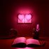 INZU Cute Night Light, Heart Night Light for Kids, LED Nightlight with Auto Dusk to Dawn Sensor, Nightlight Plug into