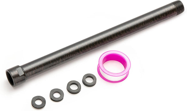 Shower Head Extension Arm, 12 Inches, Oil Rubbed Bronze, 304 Stainless Steel Shower Pipe Extension
