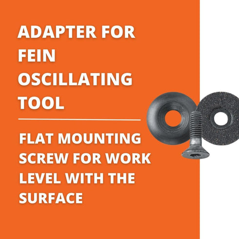 Fein MultiMaster Oscillating Tool Set Adapter for MSX 636, MSX 636-1, MSXE 636 II - StarLock Mount