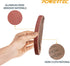 POWERTEC 1/2 x 18 Inch Sanding Belts, 20PK, 150 Grit Aluminum Oxide Belt Sander for Woodworking, Metal Polishing
