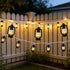 brianvikey 8.5Ft Summer Black Mini Kerosene String Lights Outdoor, Beach Themed Decoratives String Plug in Indoor Fairy
