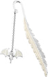 Gzrlyf Bat Bookmark, Luminous Bookmarks for Book Lover, Bat Gifts for Bookworm