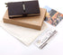 Robrasim Refillable Leather Journal - Antique Handmade Writing Diary, Medium Size 6.7" x 4", Coffee Travel Notebook