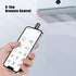 Universal Mini Smart IR Remote Controller, Smartphone Infrared Controller Adapter for Home Appliances (Type C, Black)