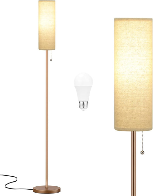 Ambimall Floor Lamp for Living Room with 3 Color Temperatures Bulb, 64"