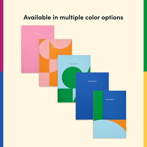 POKETO Lined Notebook Journal - 140 Page College Ruled Notebook, 100 GSM Thick Paper, Softcover, 8.25” x 5.75”