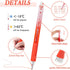 ArvezVoy 36Pcs 0.7 mm, Colored Erasable Gel Pens, Click Fine Point Quick-Drying, Make Mistakes DisappearRetractable