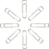 Small Paper Clips, 1.1 Inch, 300 pcs Silver Paperclips