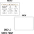 Lashicorn 30 4x6 Cinnamon Roll Care Instruction Storage Cards | pk Tan Minimalist Bakery Customer Sourdough Bread