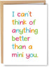 PUGAILA Funny Baby Shower Card for New Parents, Cute Welcome Baby Card Gift,